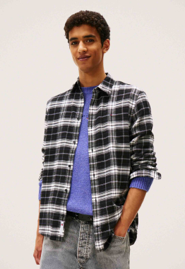 Regular Fit Flannel Check Shirt 