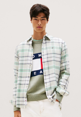 Regular Fit Flannel Check Shirt 