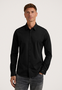 Twill Jersey Overhemd