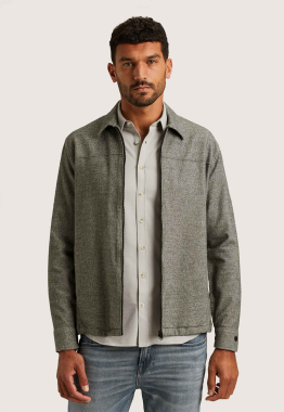 Shirt Jacket Met Comfort Stretch