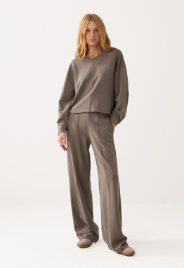 Washed Scuba Broek