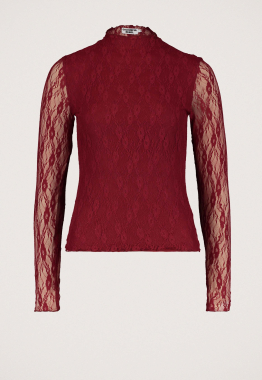  Noe Lace High Neck Top