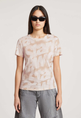 Sprayed Letters T-Shirt 
