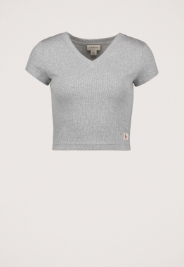 A-woven Label T-shirt