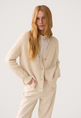 Cardigan Cozy Lurex Vest