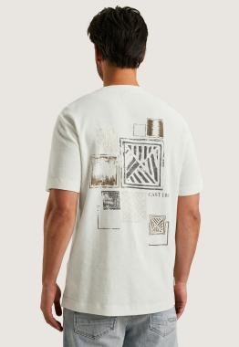 Wafelstructuur T-Shirt 