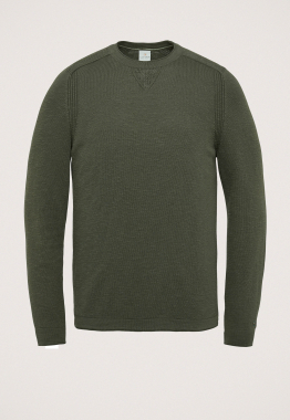 Crewneck Linen Slub Trui
