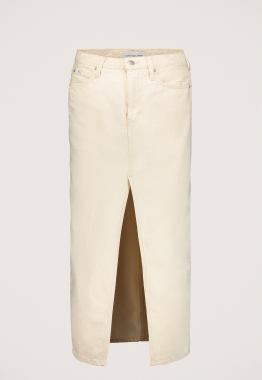 Front Split Maxi Denim Rok