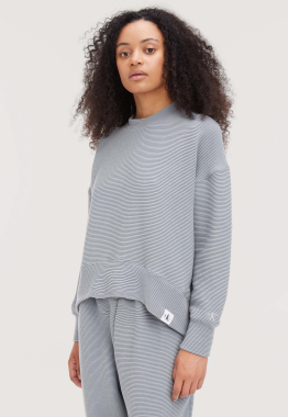 Tab Ottoman Crew Neck Sweater