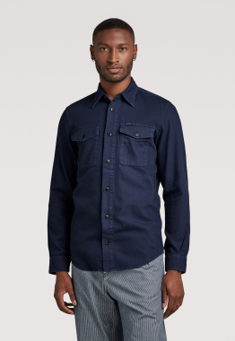 Marine Slim Overhemd 