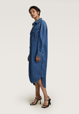 Boxy shirtdress