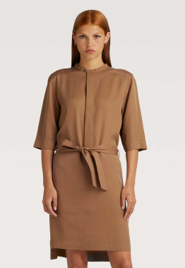 Half Placket Blousejurk