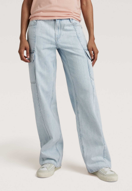 Judee Cargo Loose Jeans
