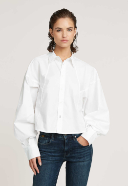 Macro Balloon Blouse