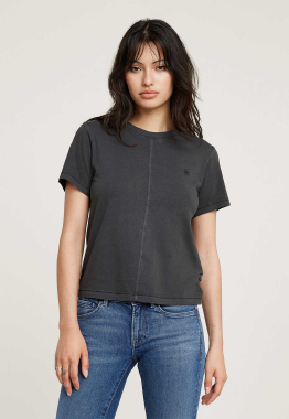 Overdyed Front Seam Top