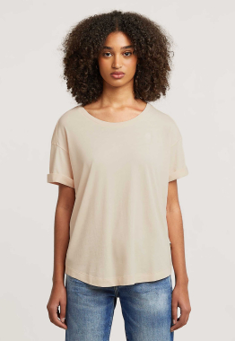 Rolled Up Sleeve Boyfriend T-shirt