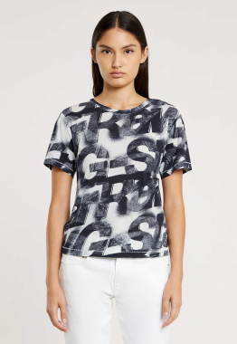 Sprayed Letters T-shirt