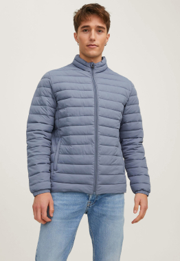 Recycle Puffer Collar Jas