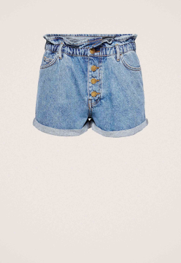 Onlcuba Paperbag Denim Short
