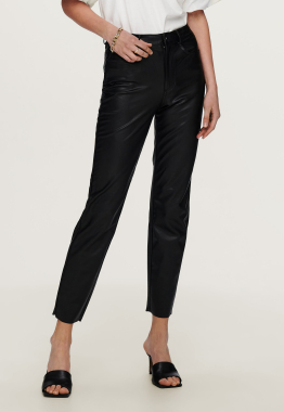 Emily Faux Leather Broek