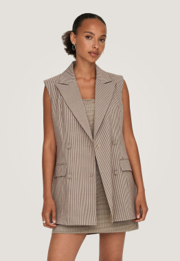 Molly Check Mix Gilet