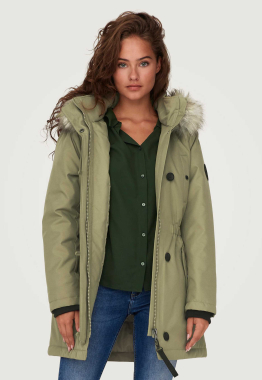 Iris Fur Parka Jas