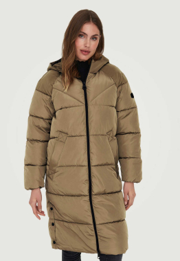 Manda Long Puffer Jas