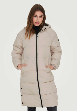 Manda Long Puffer Jas