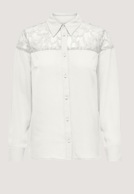 Trine Lace Mix Blouse 