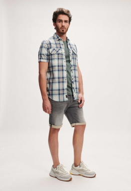 Yarn Dyed Check Shirt 