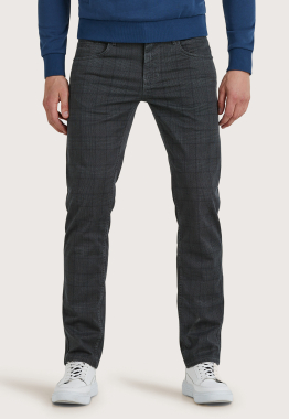 Nightflight Print Check Jeans 