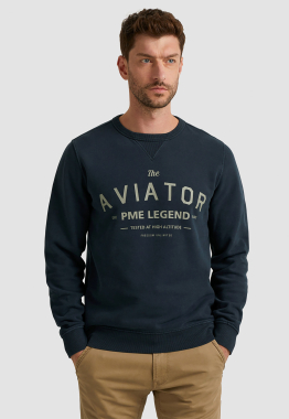 Crewneck Terry Spray Sweater