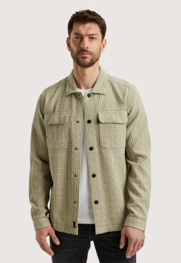 Dobby Square Overshirt