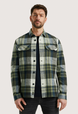 Slub Yarn Dyed Overshirt