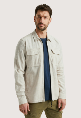  Tone Slub Overshirt