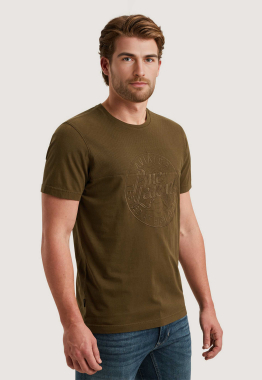 Geborduurd Artwork T-Shirt 
