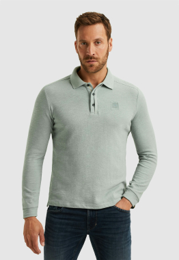 Jacquard Longsleeve Polo