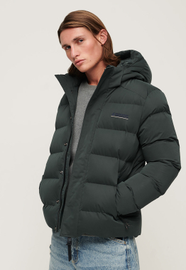 Microfibre Sport Puffer Jas