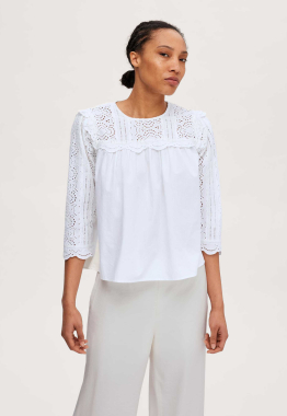 Violette Broderie Blouse