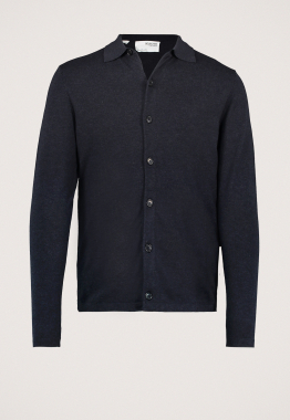 Berg Knit Polo Cardigan Vest 