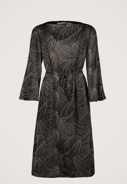 Sequins Print Jurk