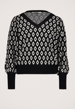 Argyle V-neck Trui