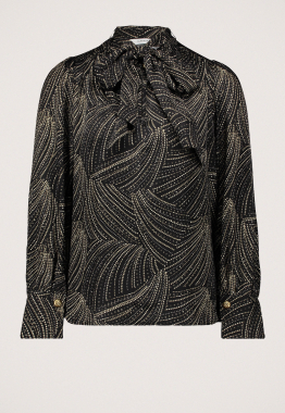 Sequins Print Blouse