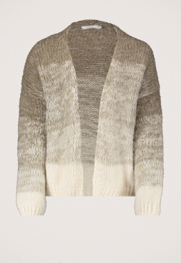 Degrade Brushed Blend Knit Vest 