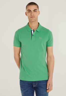 Slim Placket Polo