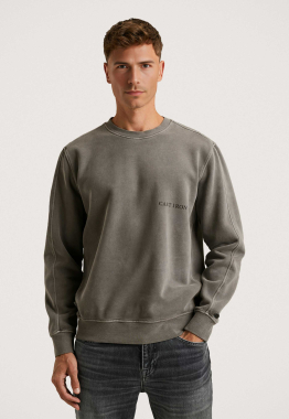 Off-Placed Logo Sweater