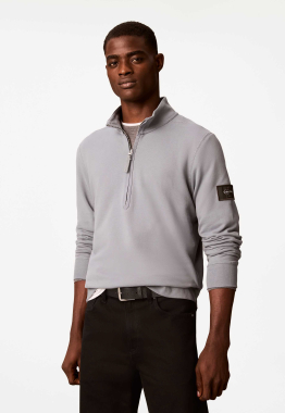 350 Terry Badge Quarter Zip