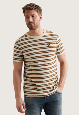Stripe Melange Jersey T-shirt