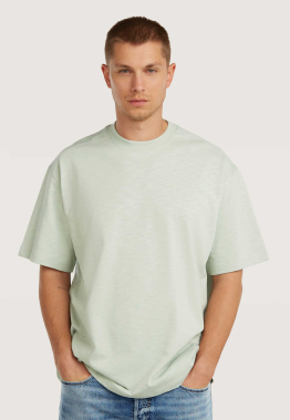 Distressed Zip Pocket T-Shirt