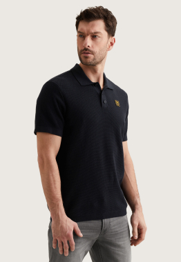 Waffle Structure Polo